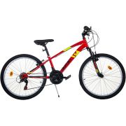 Bicicleta dino bikes 24'' mtb barbati ring rosu hubdb-424us-06-re