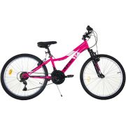Bicicleta dino bikes 24'' mtb femei ring roz hubdb-424ds-02-pi