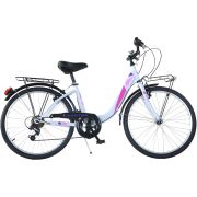 Bicicleta dino bikes 24' city summertime alb hubdb-404r-05-wh