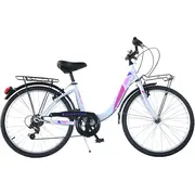 Bicicleta dino bikes 26' city summertime alb hubdb-604r-05-wh