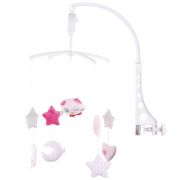 Carusel muzical pentru patut chipolino pink chicken hubmils02111pc