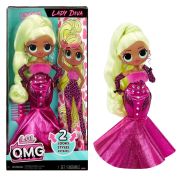 L.O.L. SURPRISE! OMG LADY DIVA PAPUSA FASHIONISTA CU ACCESORII VIVMGA591597EUC