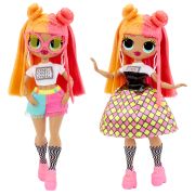 L.O.L. SURPRISE! OMG NEONLICIOUS PAPUSA FASHIONISTA CU ACCESORII VIVMGA591580EUC