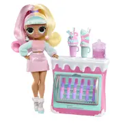 L.O.L. SURPRISE! OMG SWEET NAILS CANDYLICIOUS SPRINKLES SHOP SET PAPUSA CU ACCESORII VIVMGA503781EUC