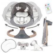 Leagan electric 2 in 1 kidwell luxi - wooden dark melange edeedibuellux01a3
