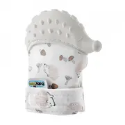 Manusa bebelusi pentru dentitie Scratch Gloves (Culoare: Gri) JEMbj_6124