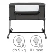 Patut cu laterala deschizabila kidwell snuzzy - dark grey edeedilodosnu01a2