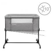 Patut cu laterala deschizabila kidwell snuzzy - light grey edeedilodosnu01a1