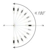 Poarta de siguranta 74-105 cm kidwell guarda - alb edeedibrzagua01a1