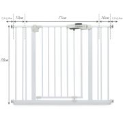 Poarta de siguranta 74-105 cm kidwell guarda - alb edeedibrzagua01a1