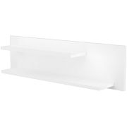 Raft dublu de perete hubners matei 100 cm alb hubrdphm100al