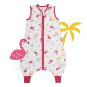 Sac de dormit cu picioruse Bamboo Flamingo 100 cm 0.5 Tog BBXCJ313-05FW