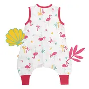Sac de dormit cu picioruse Bamboo Flamingo 70 cm 0.5 Tog BBXCJ310-05FW