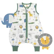 Sac de dormit cu picioruse Bamboo Jungle 80 cm 0.5 Tog BBXCJ431-05FW