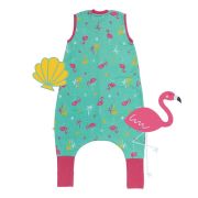 Sac de dormit cu picioruse si talpa antiderapanta Flamingo 90 cm + manseta 1.0 Tog BBXCJ312-10FN