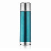 Sticla termos din otel inoxidabil vidat Colour, 450 ml, albastru, Reer 90503