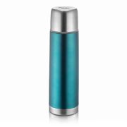 Sticla termos din otel inoxidabil vidat Colour, 450 ml, albastru, Reer 90503