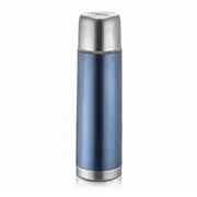 Sticla termos din otel inoxidabil vidat cu capac Colour, 450 ml, gri, Reer 90501
