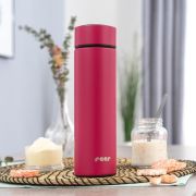 Termos din otel inoxidabil vidat ColourDesign, 450 ml, rosu, Reer 90014