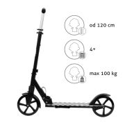 Trotineta pliabila de oras 200 mm driff - black white edeedihsdrib01