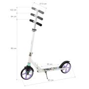 Trotineta pliabila de oras 200 mm driff - purple white edeedihsdria01