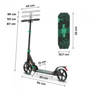 Trotineta pliabila de oras wxm rsn-b01 - green edeedihmrsnb01