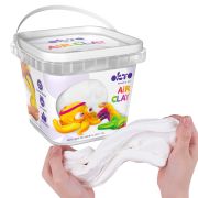 Air Clay pentru modelaj, 200g, Okto - Alb KRTOK20012