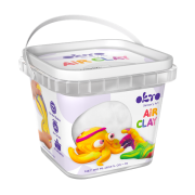 Air Clay pentru modelaj, 200g, Okto - Alb KRTOK20012