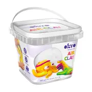 Air Clay pentru modelaj, 200g, Okto - Alb KRTOK20012