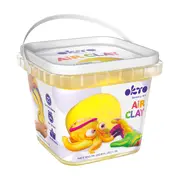 Air Clay pentru modelaj, 200g, Okto - Galben KRTOK20010