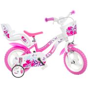 Bicicleta copii dino bikes 12' flappy roz hubdb-512l-02
