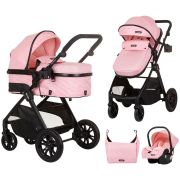 Carucior chipolino harmony 3 in 1 flamingo hubst-kkhr02405fl