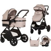 Carucior chipolino harmony 3 in 1 macadamia hubst-kkhr02403ma