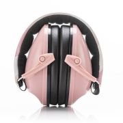 Casti antifonice pentru copii, ofera protectie auditiva, SNR 27, 5+ ani, roz, Reer SilentGuard Kids 53304