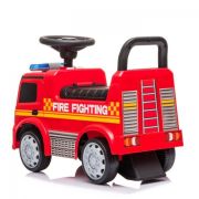 Masinuta de impins cu led mercedes pompieri - rosu edeedi657-f