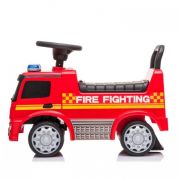 Masinuta de impins cu led mercedes pompieri - rosu edeedi657-f