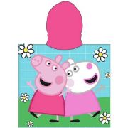 Poncho cu gluga Peppa Pig Bike Ride 55x110 cm EPLUSM EPMPP52461236 BBJEPMPP52461236_Initiala