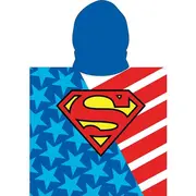 Poncho cu gluga Superman 55x110 cm EPLUSM EPMSUP5246275 BBJEPMSUP5246275_Albastru