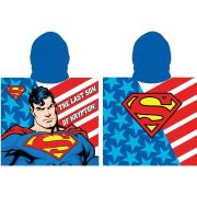 Poncho cu gluga Superman 55x110 cm EPLUSM EPMSUP5246275 BBJEPMSUP5246275_Albastru