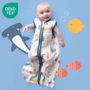 Sac de dormit Bamboo Under the Sea 90 cm 0.5 Tog BBXCJ792-05W