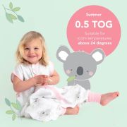 Sac de dormit cu picioruse Bamboo Koala 60 cm 0.5 Tog BBXCJ537-05FW