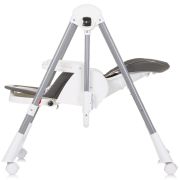 Scaun de masa chipolino milk shake 2 in 1 ash grey hubsthms02401as