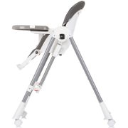 Scaun de masa chipolino milk shake 2 in 1 ash grey hubsthms02401as