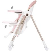 Scaun de masa chipolino milk shake 2 in 1 flamingo hubsthms02403fl