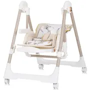 Scaun de masa chipolino milk shake 2 in 1 macadamia hubsthms02402ma