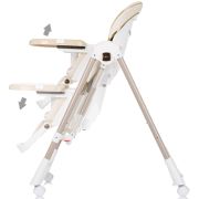 Scaun de masa chipolino milk shake 2 in 1 macadamia hubsthms02402ma