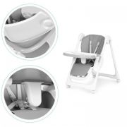 Scaun de masa pentru copii ecotoys ha-013 - gri inchis edeediha-013darkgray