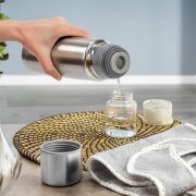 Sticla termos din otel inoxidabil vidat Pure, 300 ml, Reer 90328