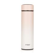 Termos din otel inoxidabil vidat ColourDesign, 450 ml, roz, Reer 90024