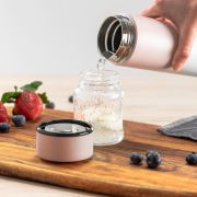 Termos din otel inoxidabil vidat ColourDesign, 450 ml, roz, Reer 90024